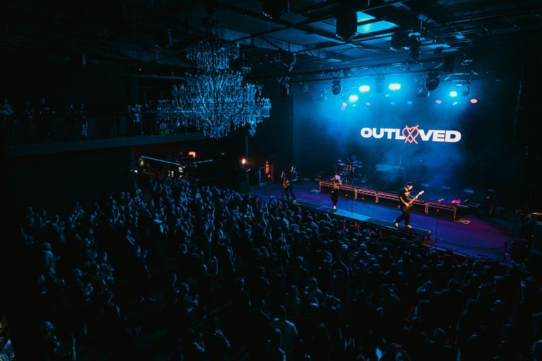 Outloved performing live at The Gov in Adelaide